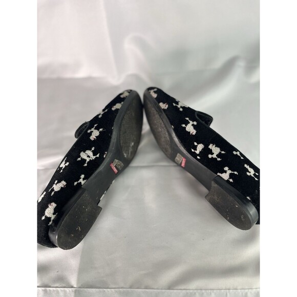 Isaac Mizrahi NEW YORK isZAREK DOCKS" Women's Slip on SHOES SIZE 7M BLACK FABRIC - Picture 6 of 6